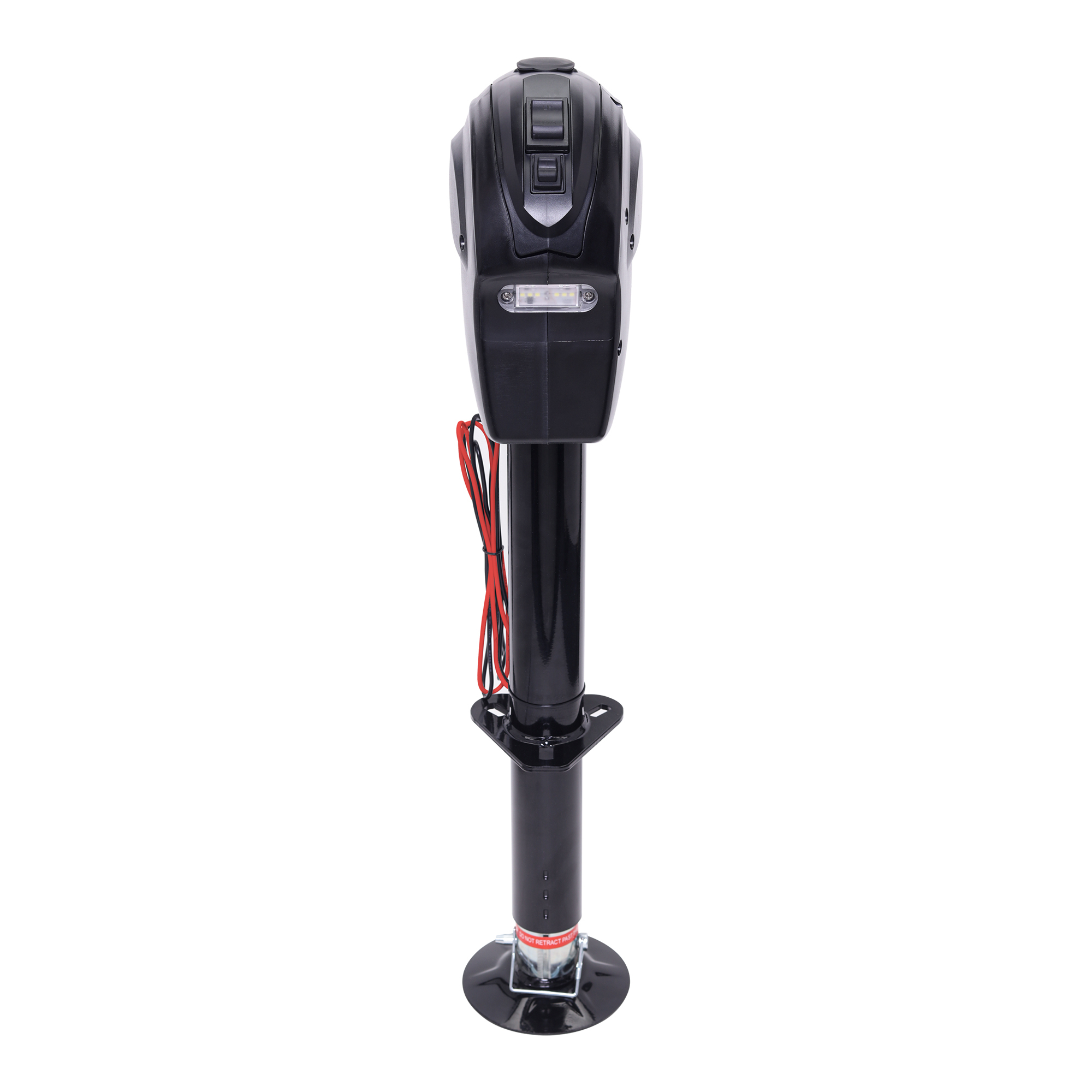 TowingMaster Electric Jack - 5000 lbs. Capacity, One-Touch Operation, 7-Way Plug